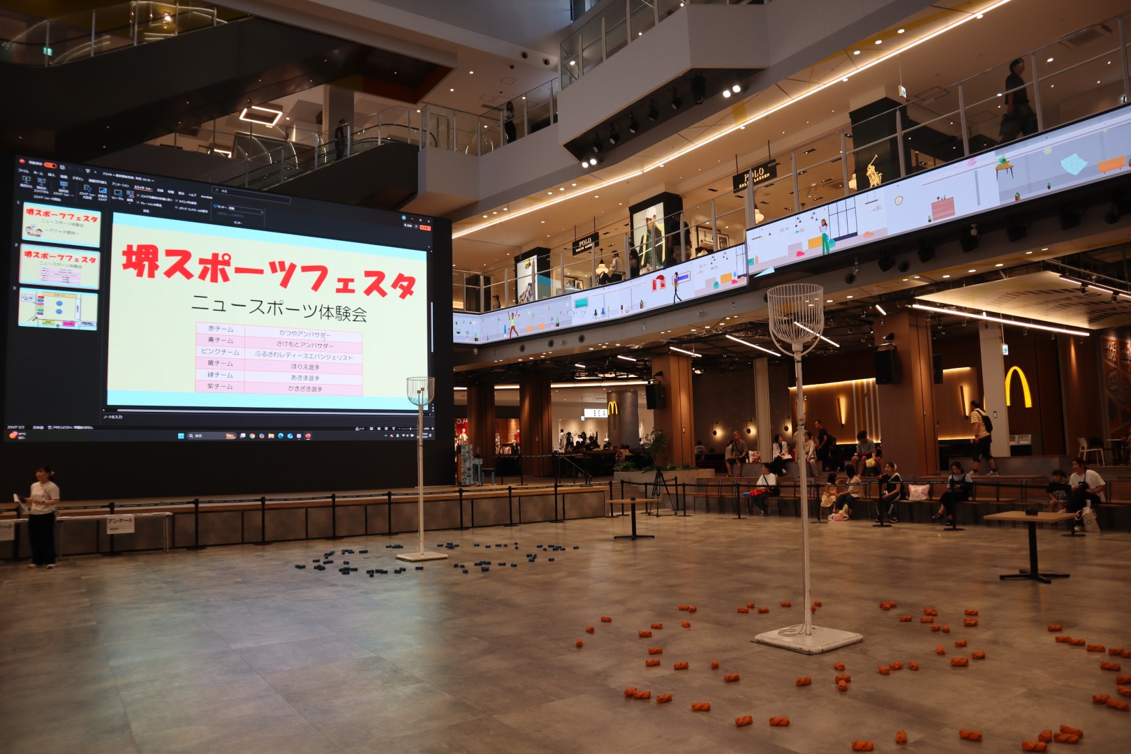 堺スポーツフェスタ」＠ららぽーと堺に参加しました | セレッソ大阪