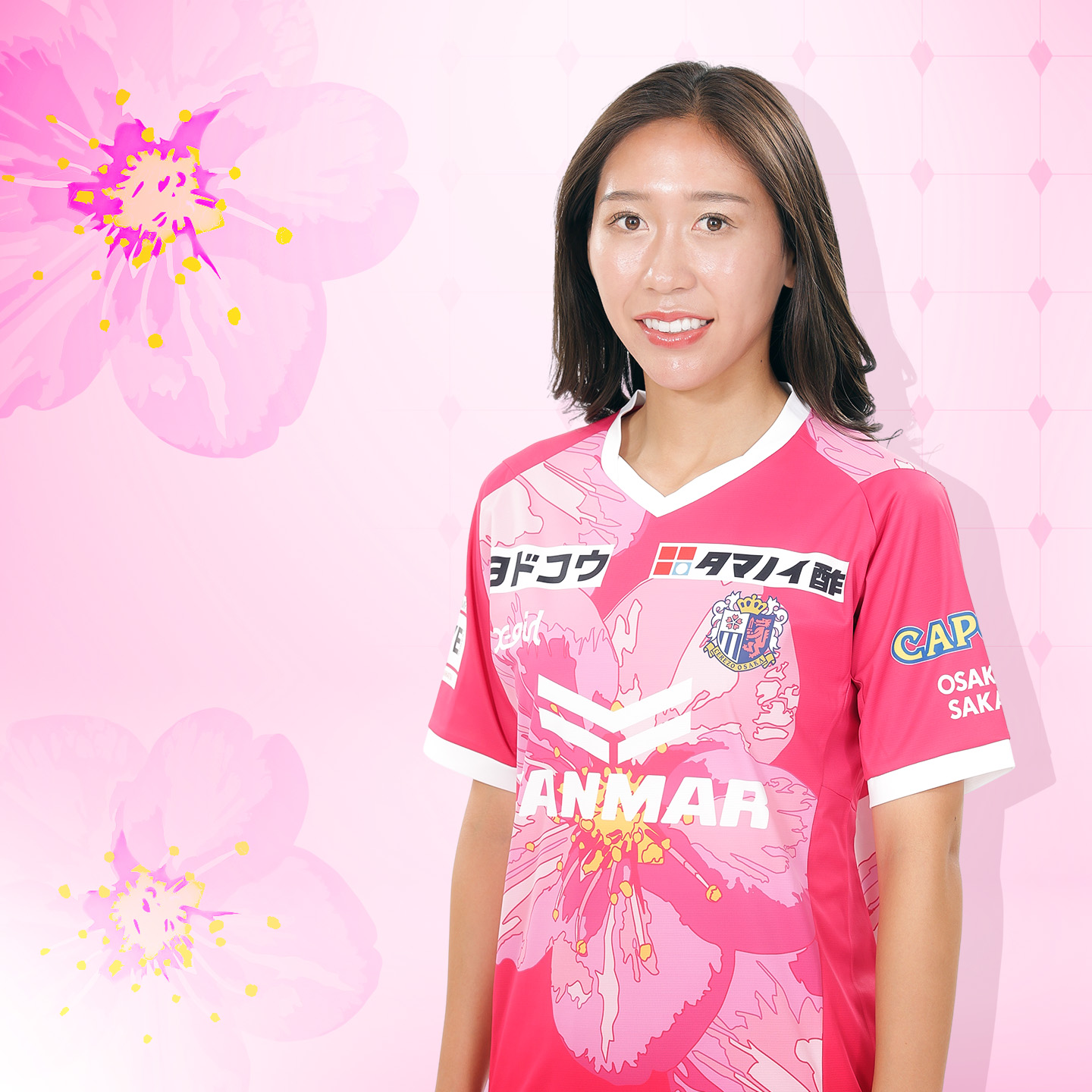 セレッソ大阪　夏用　M 2023コンフィットTシャツ キッズ セレッソロゴ（加工無し）