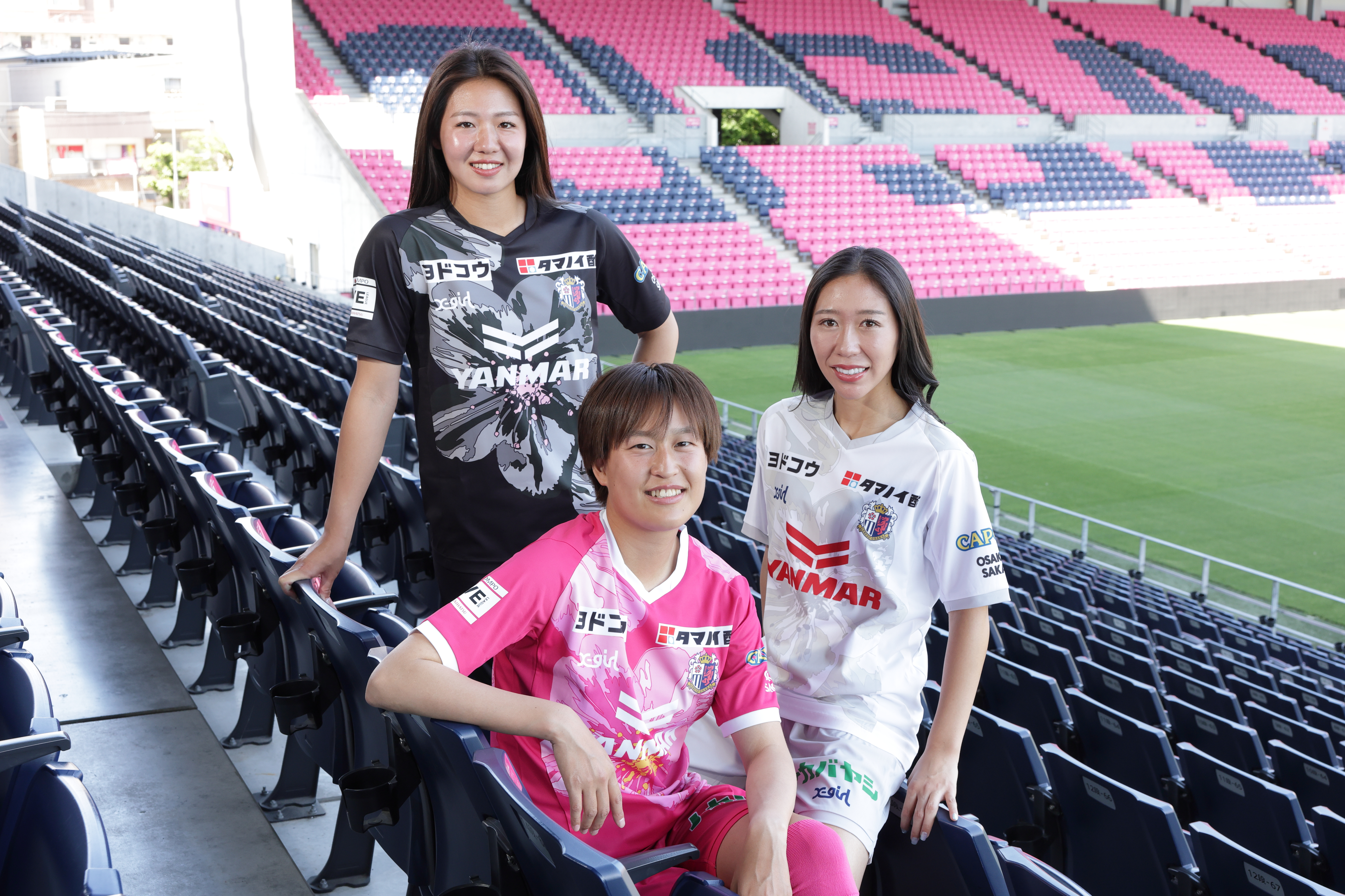 2024-2025 Authentic Uniform Cerezo Osaka Yanmar Ladies (HOME
