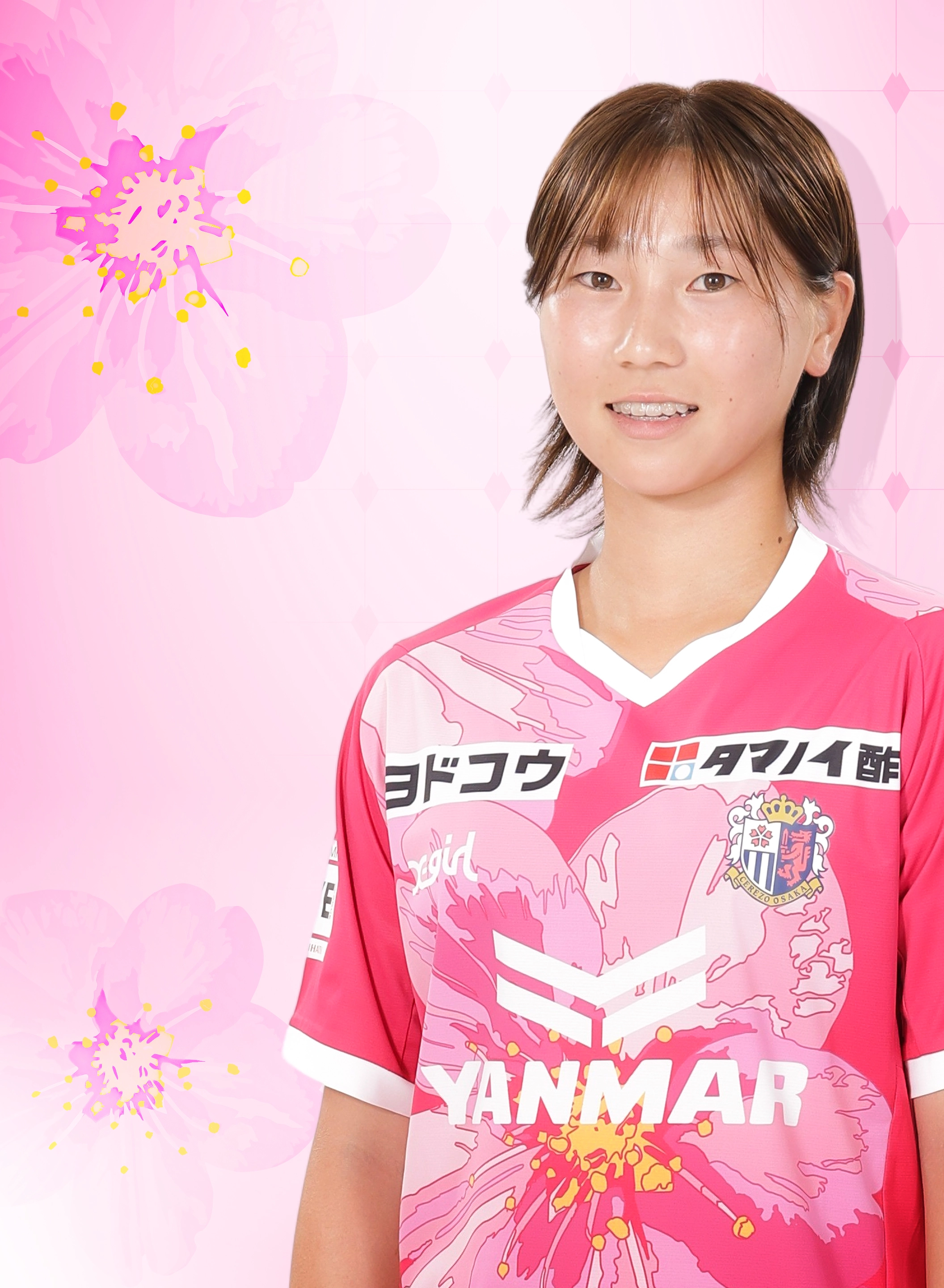 セレッソ大阪　夏用　M 高和 芹夏 | セレッソ大阪ヤンマーレディース | Cerezo Osaka