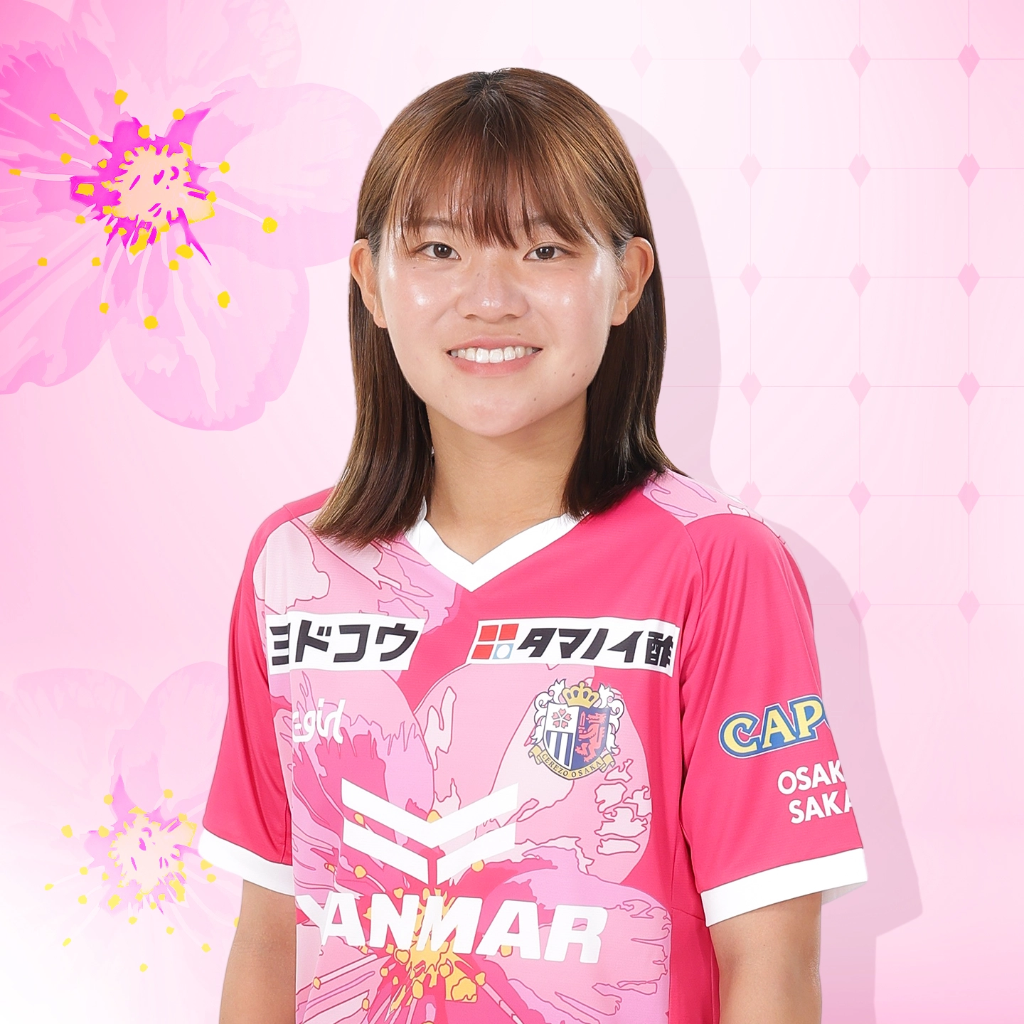 セレッソ大阪　夏用　M 高和 芹夏 | セレッソ大阪ヤンマーレディース | Cerezo Osaka