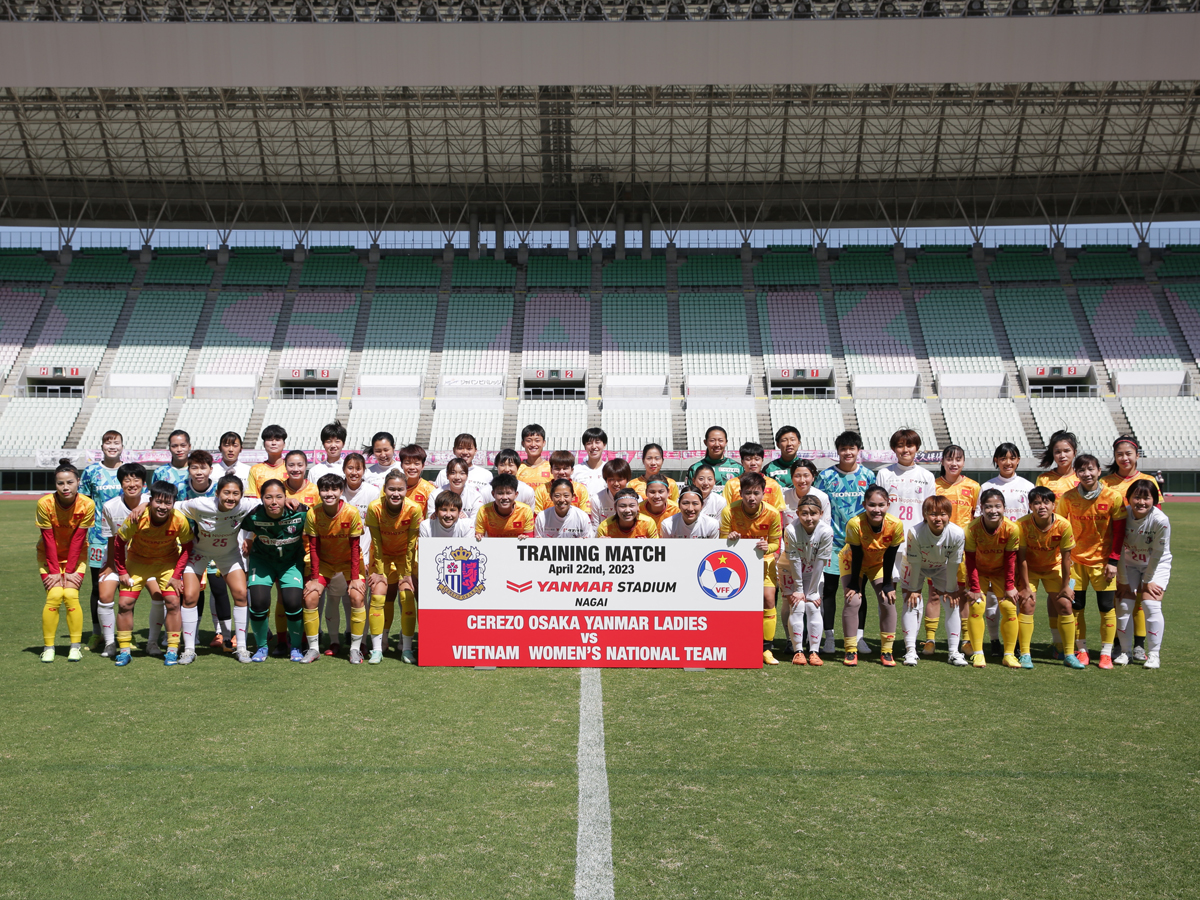 トレーニングマッチの結果vsベトナム女子代表