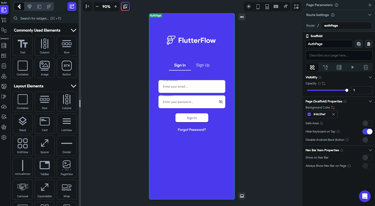 FlutterFlow（フラッターフロー）を使ったモバイルアプリ開発