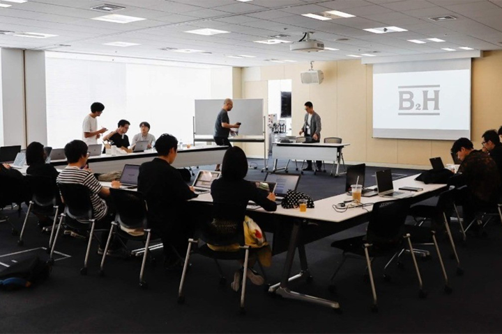 B2H, an inter-company workshop between BASSDRUM and Hakuhodo HMSC