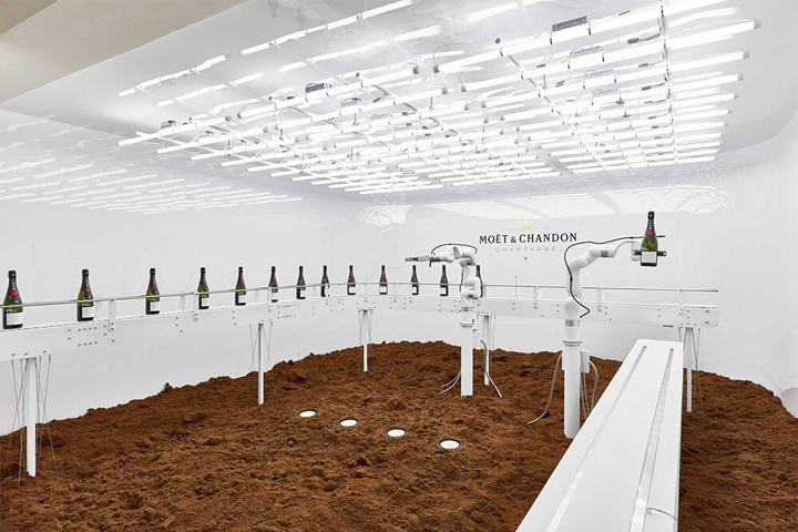 Installation for MOËT&CHANDON X AMBUSH concept shop