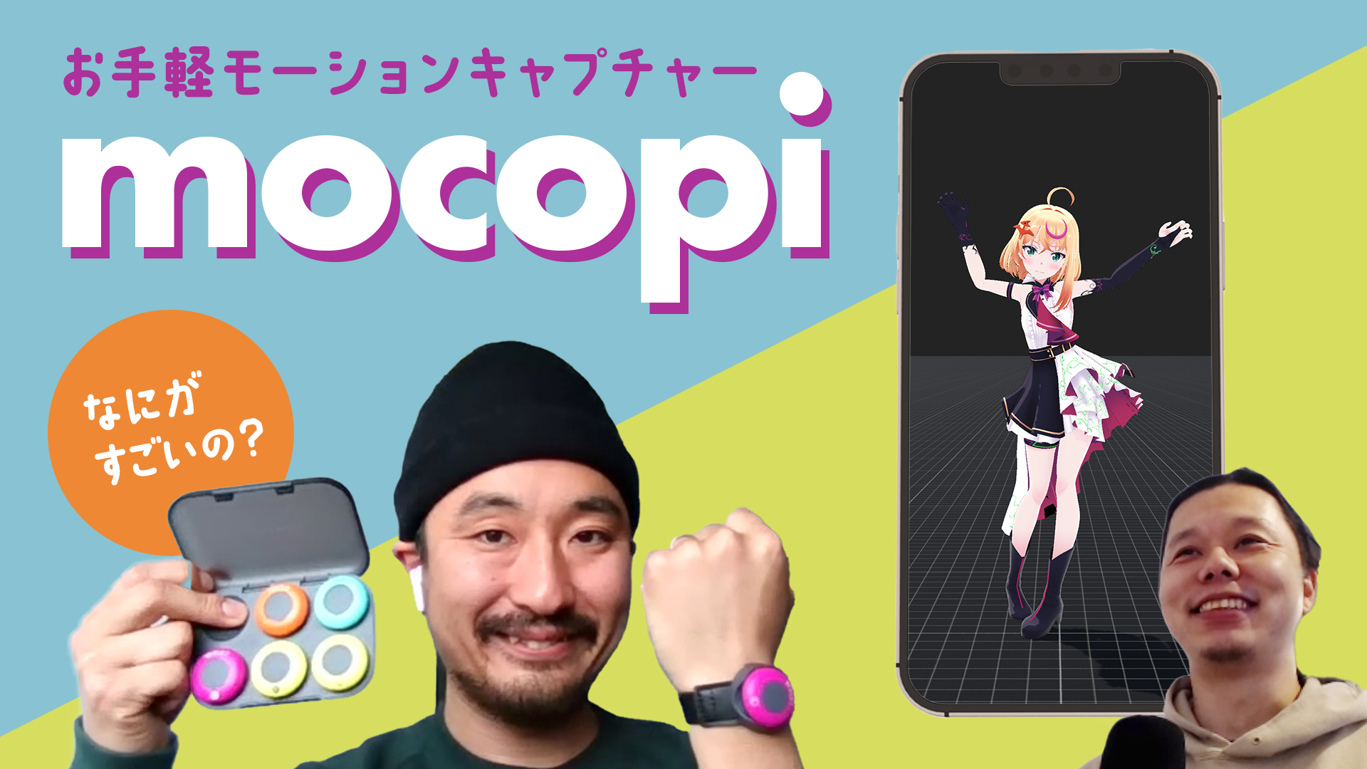 What is the Motion Capture Sensor, Mocopi?