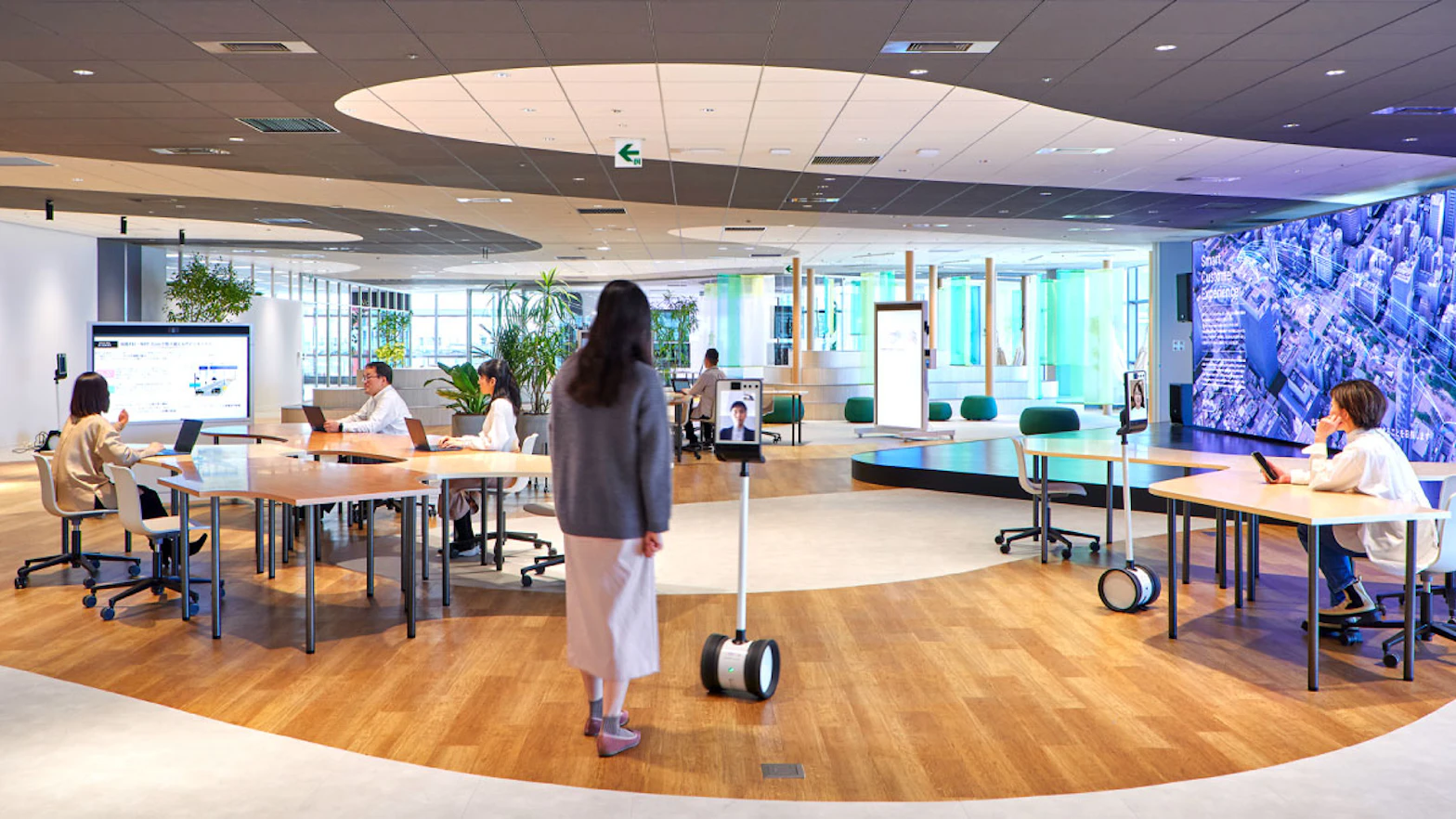 OPEN HUB for Smart World: Realizing facility experiences from a comprehensive perspective through technical direction from the planning stage
