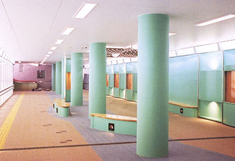 本町地下道内装上屋工事