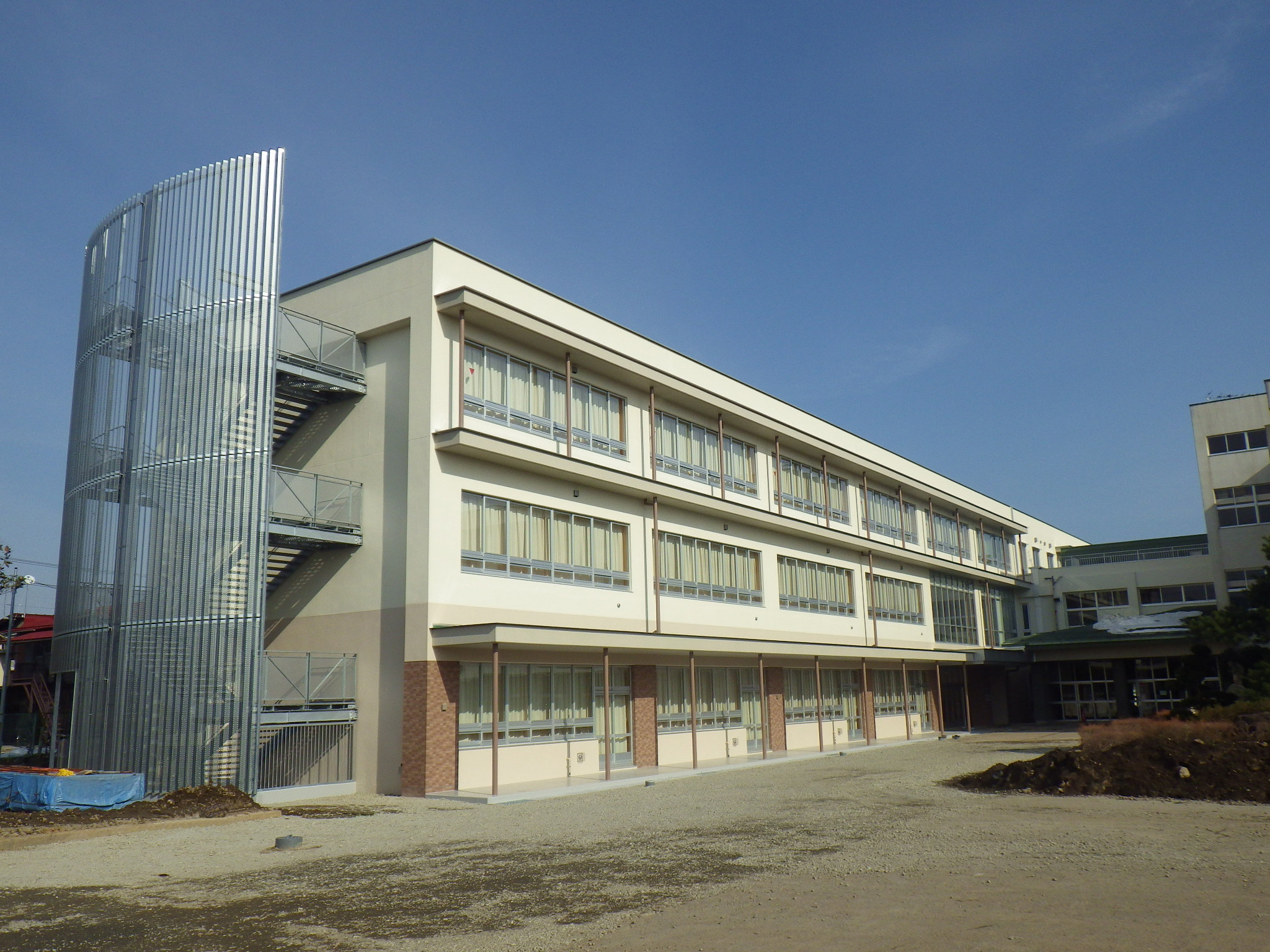 野田小学校北校舎災害復旧改装工事