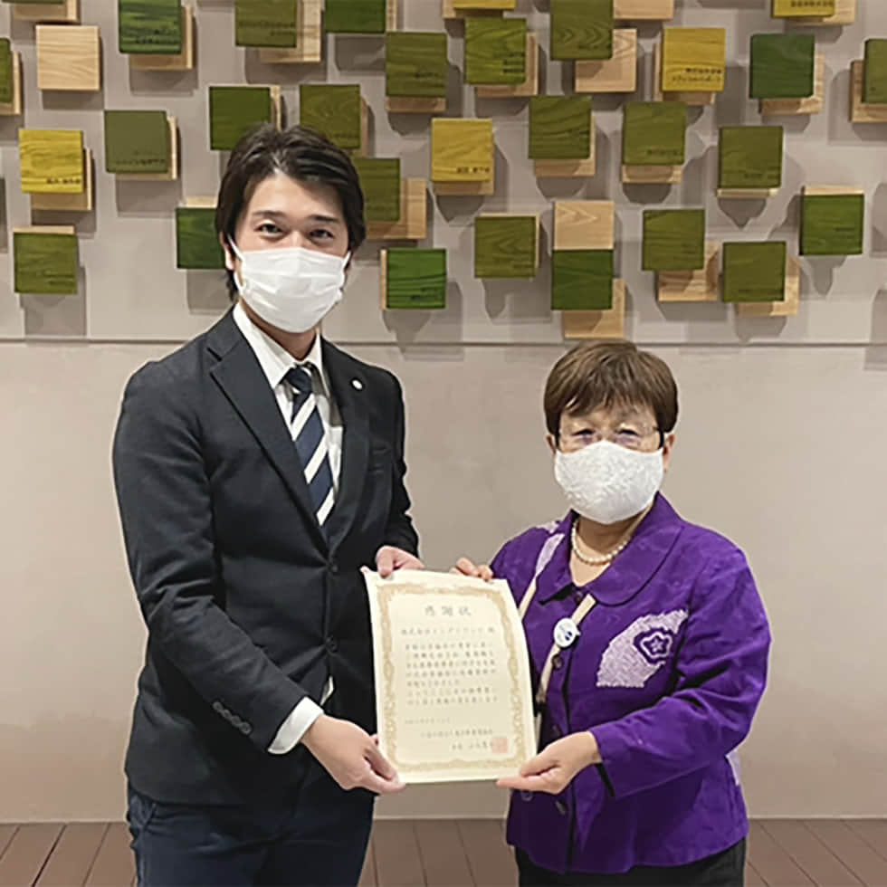 公益社団法人東京都看護協会へマスク50万枚を寄付