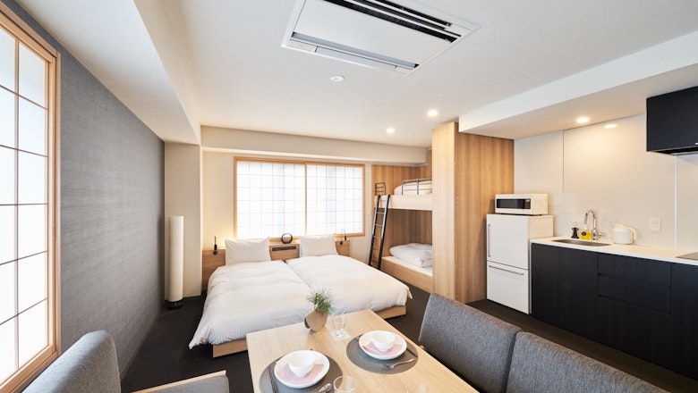 Connecting Japanese Apartment