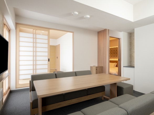 Superior One-Bedroom Japanese Apartment for 6