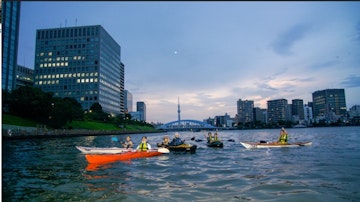 カヤックで旅する特別な東京