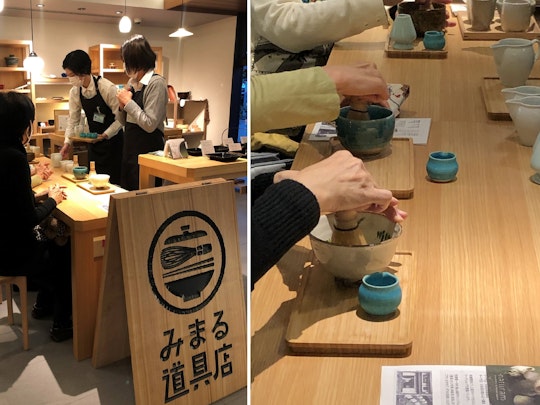 日本茶ワークショップの様子