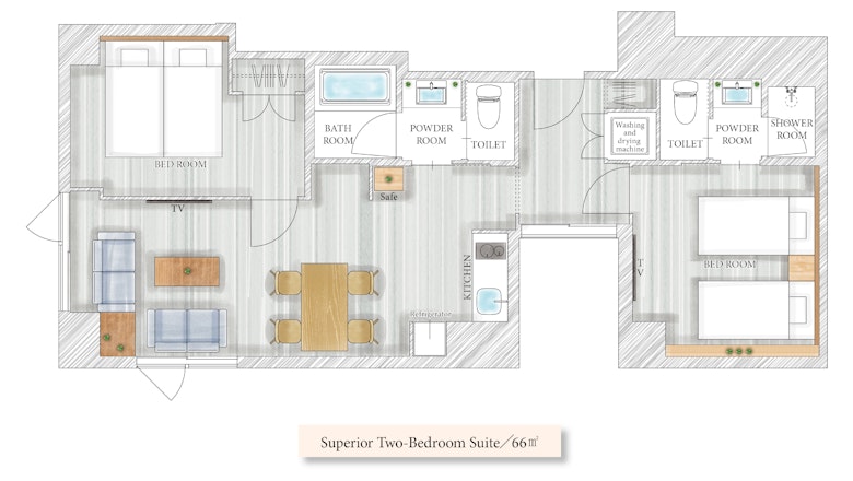 Superior Two-Bedroom Suite