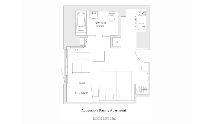 Accessible Family Apartment