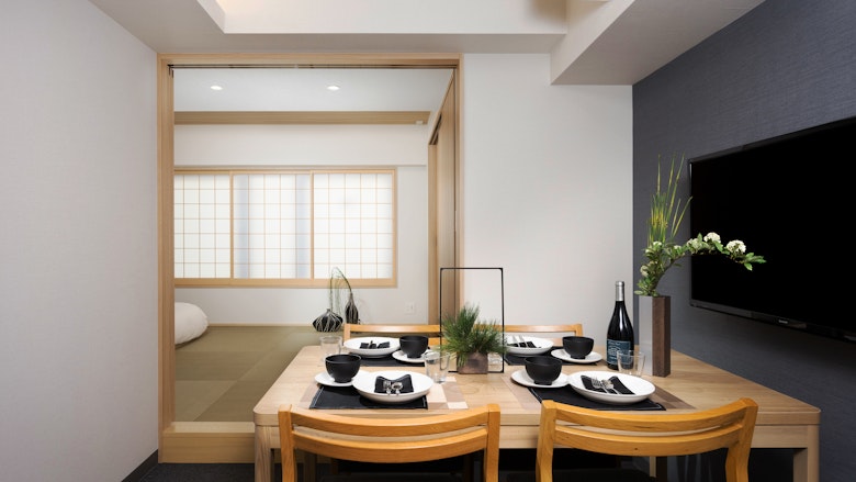 One-Bedroom Japanese Apartment for 5