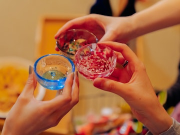 日本のお酒で乾杯!パーティー
