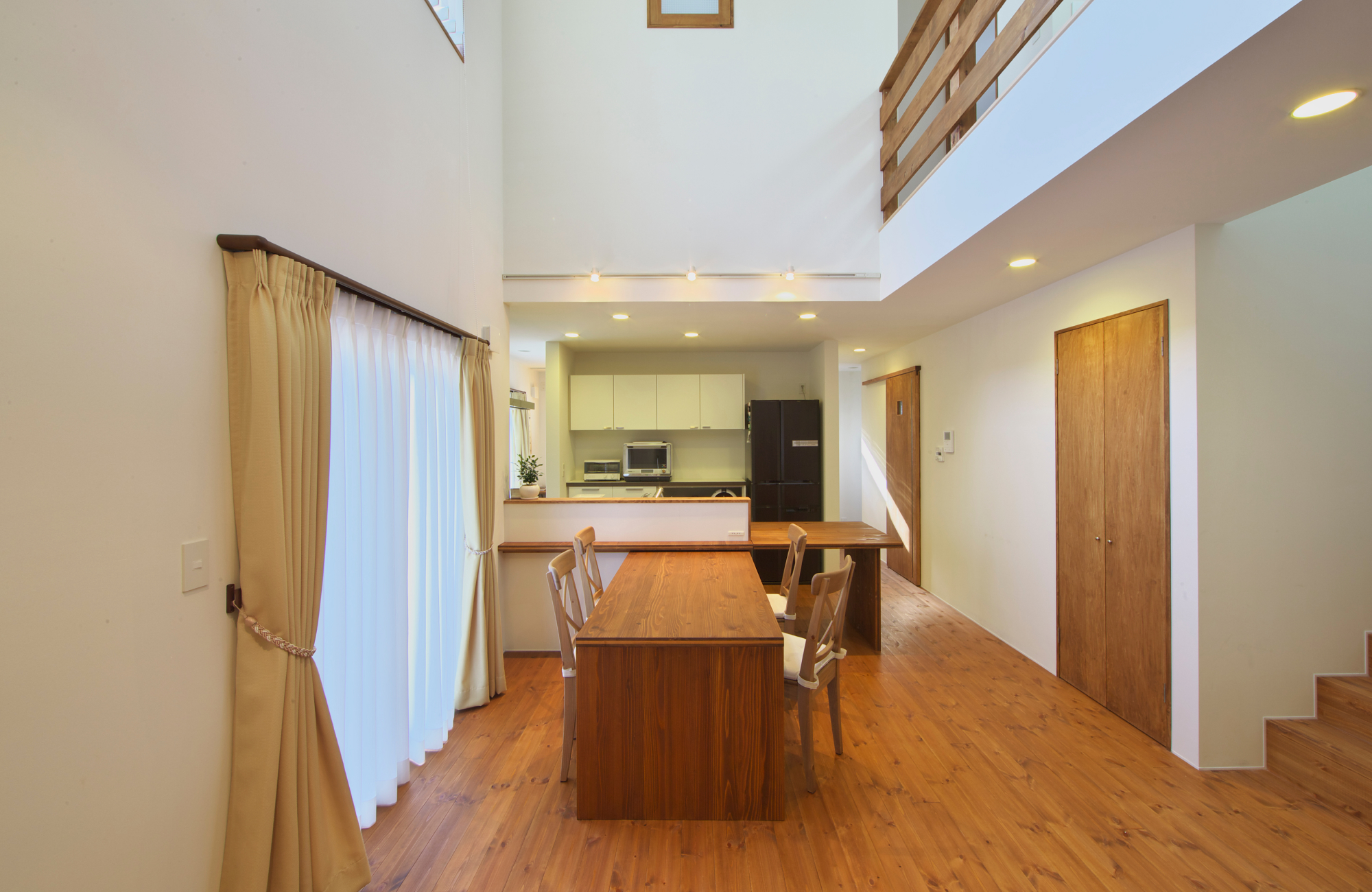 空を見上げる家施工事例写真