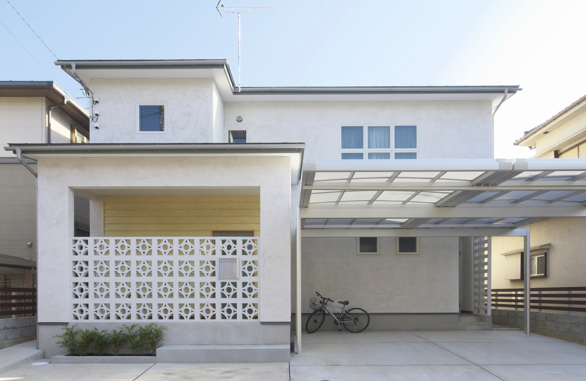 空を見上げる家施工事例写真