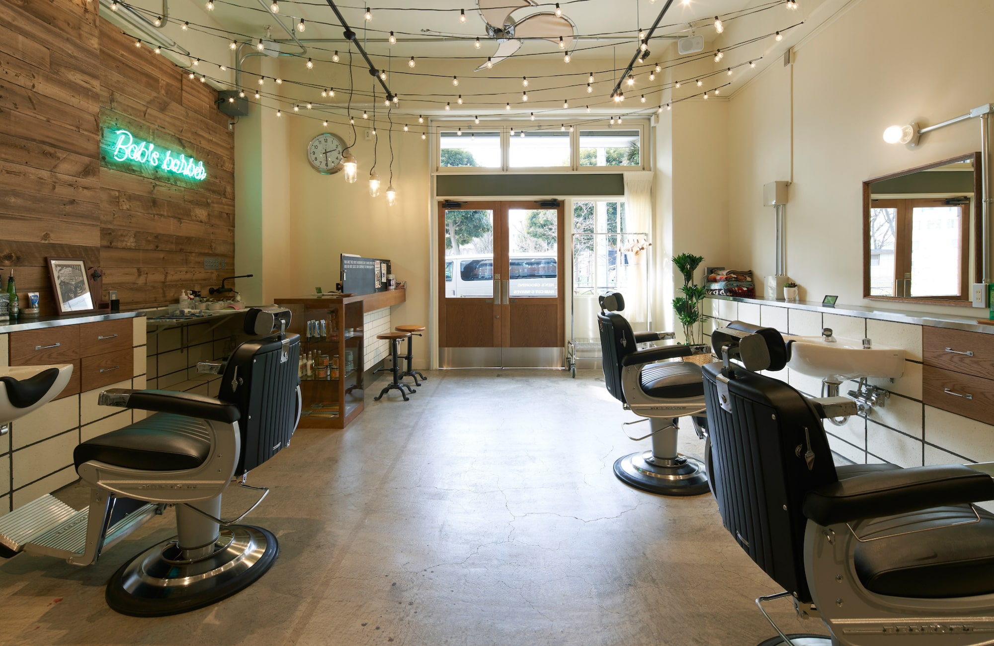 Bob's barber shop施工事例写真