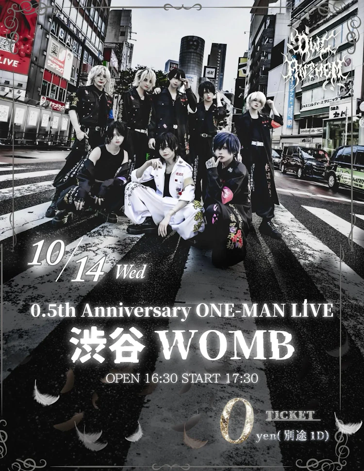 OWL//ANTHEM 
0.5th Anniversary ONE-MAN LIVE