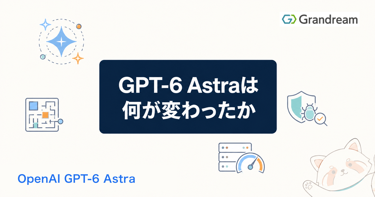 OpenAI「GPT-6 Astra」発表まとめ|ARC-AGI-3 99.9%の意味と、本当に飛躍した3つの指標