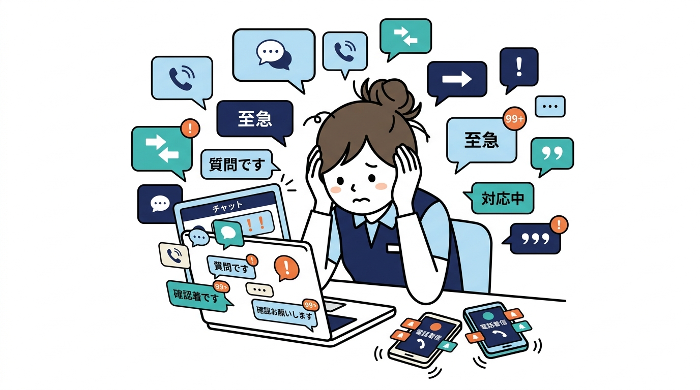 社内問い合わせ AIチャットボット導入で効率化！メリットと失敗しない選び方