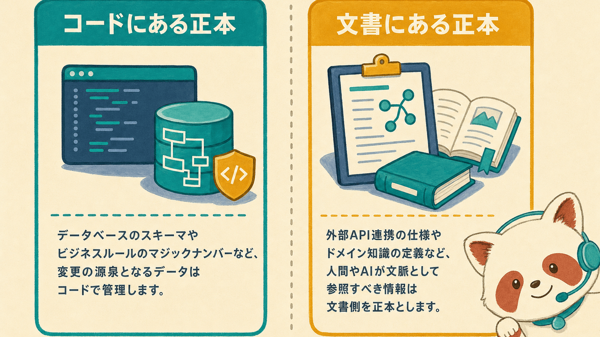SSoT表による正本の完全分離