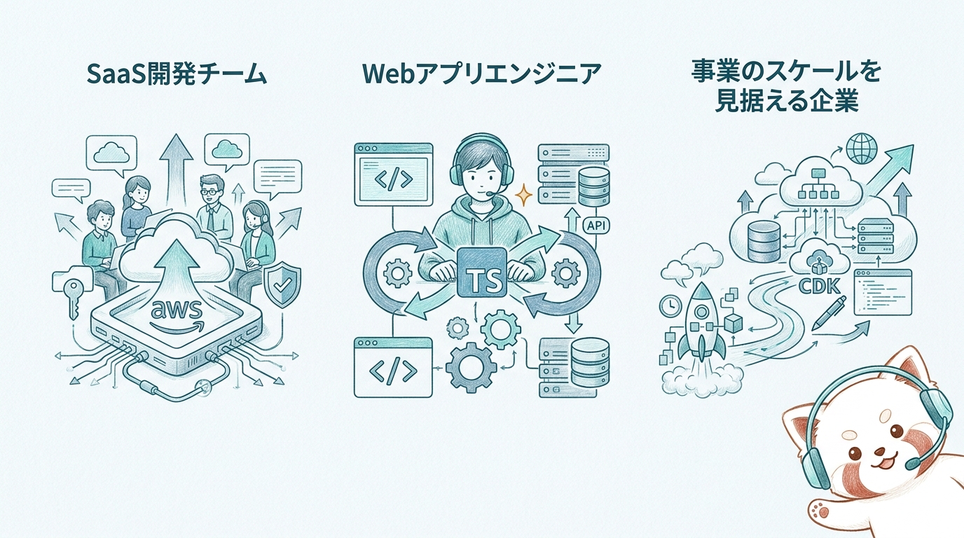 AWS Blocksが最適なターゲットユーザー層