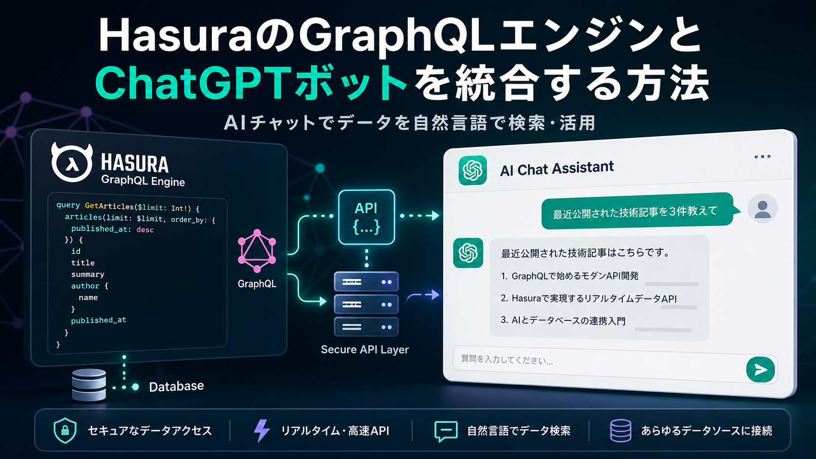 Hasura News - Hasura ChatGPT ボット Pod42 の発表