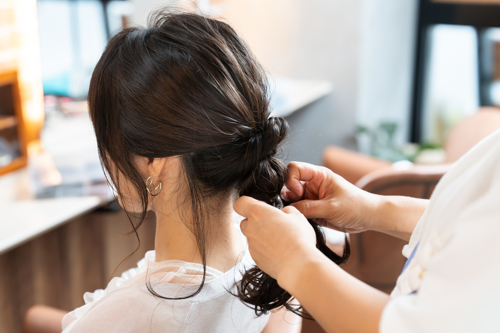 美容専門学校 ヘアアレンジセット 美容専門学校 ヘアアレンジセット