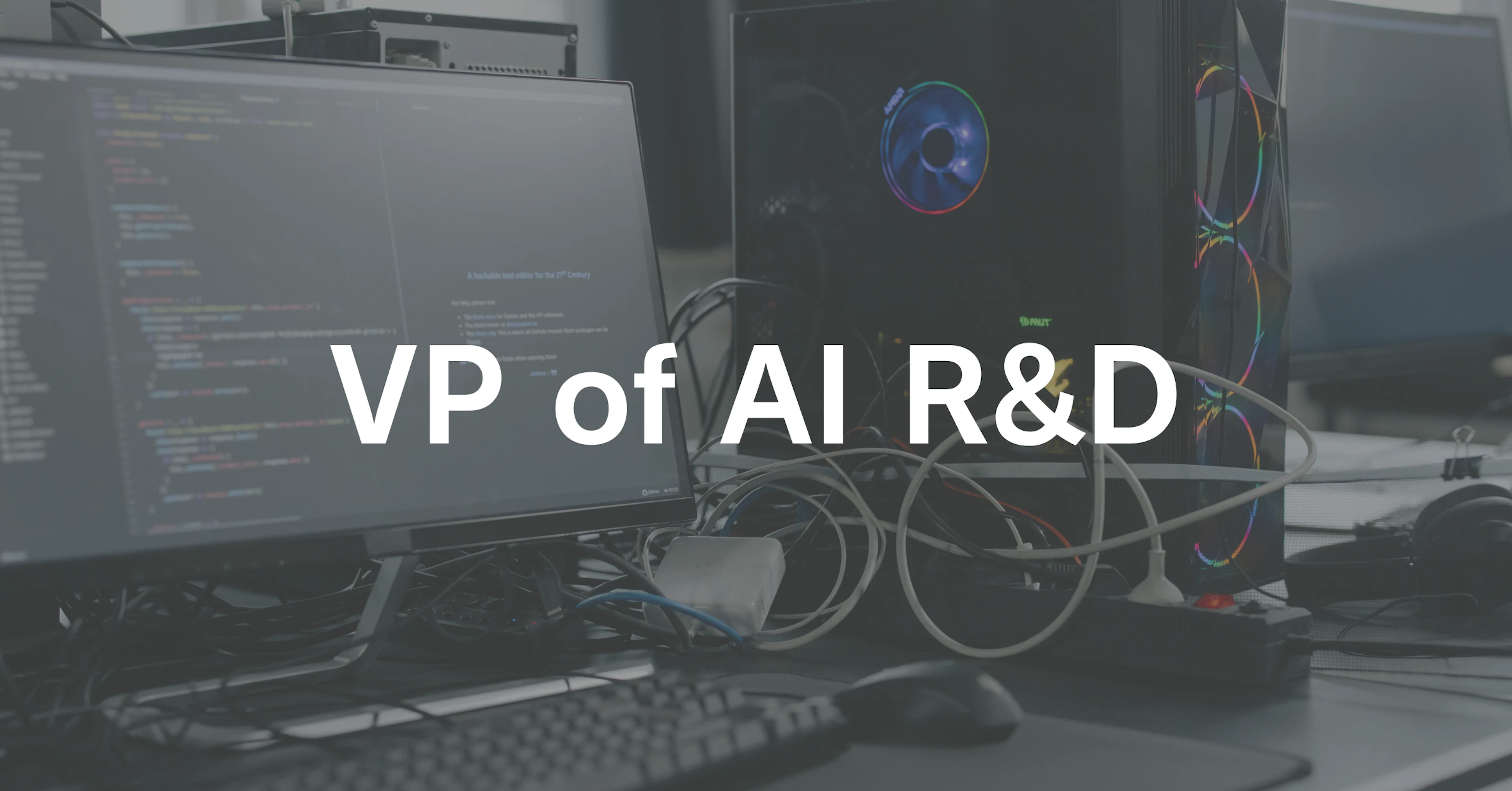 VP of AI R&D（正社員）