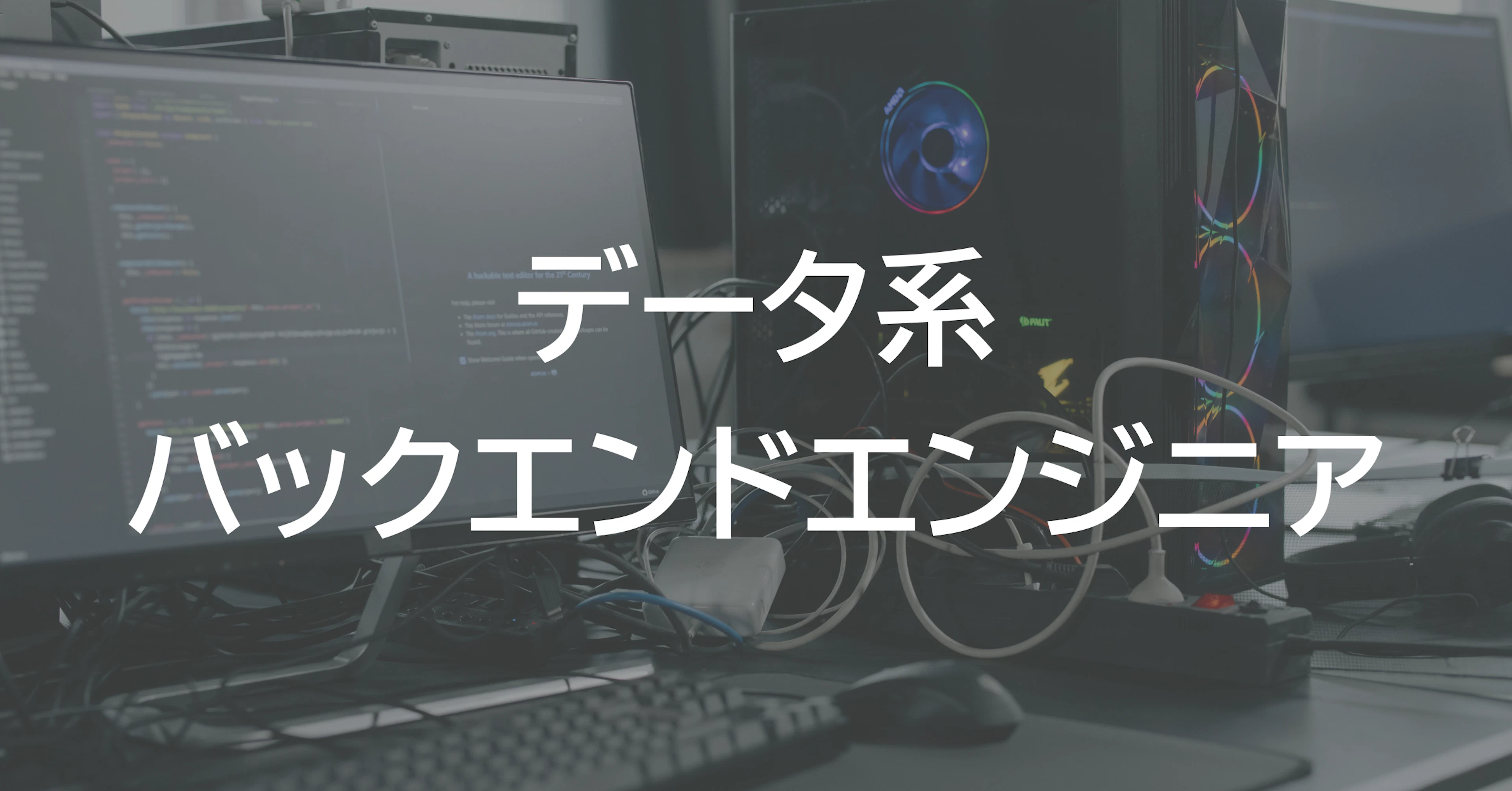 データ系バックエンドエンジニア（正社員）