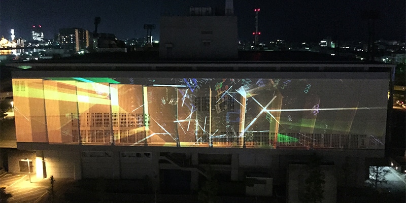 2014年の「みなと新潟春フェスタ2014～光の響演～」にて、新潟市歴史博物館みなとぴあ、萬代橋、万代シティの3会場でプロジェクションマッピングを展開した。