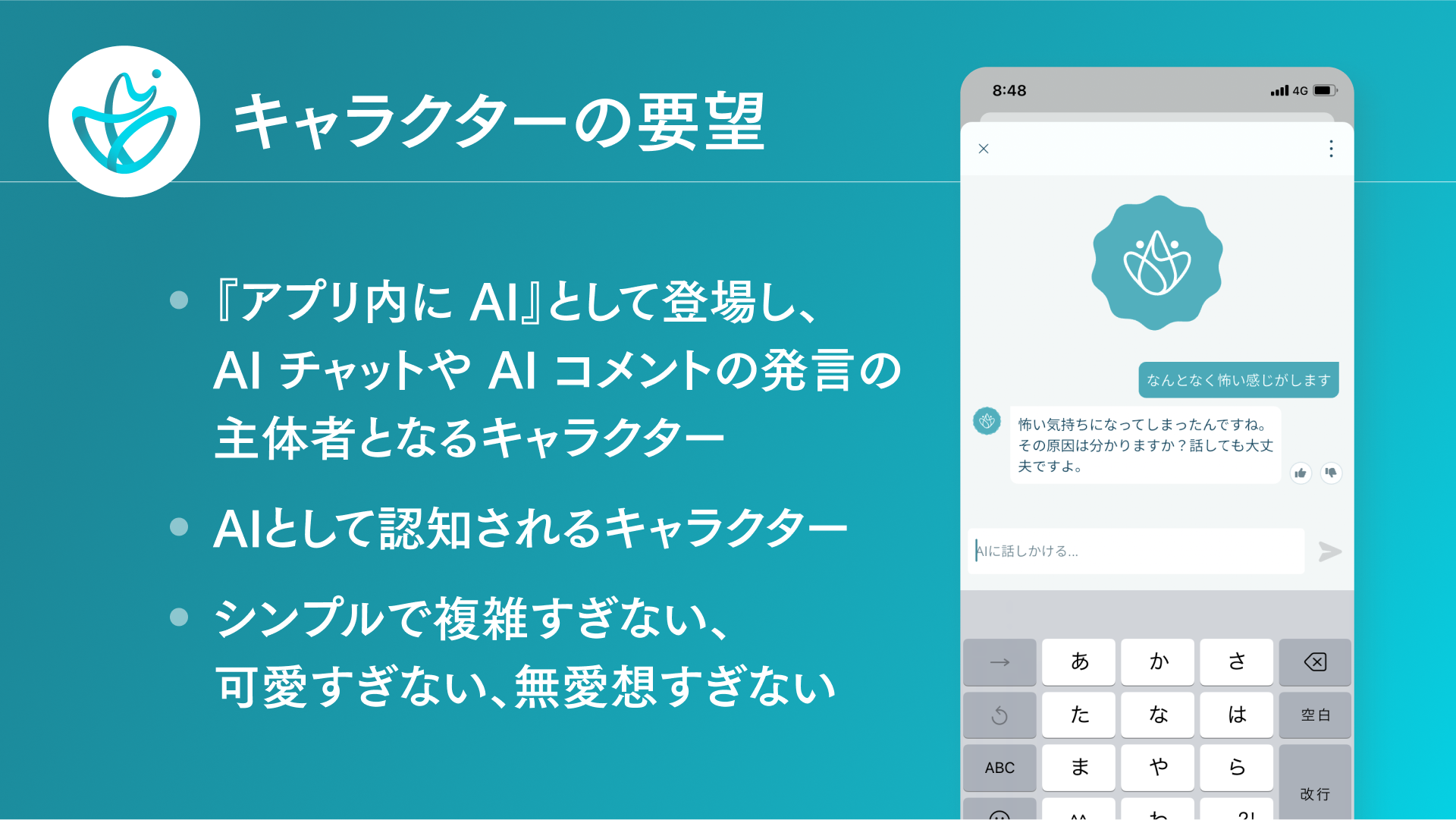 Awarefyさんからのキャラクターの要望
