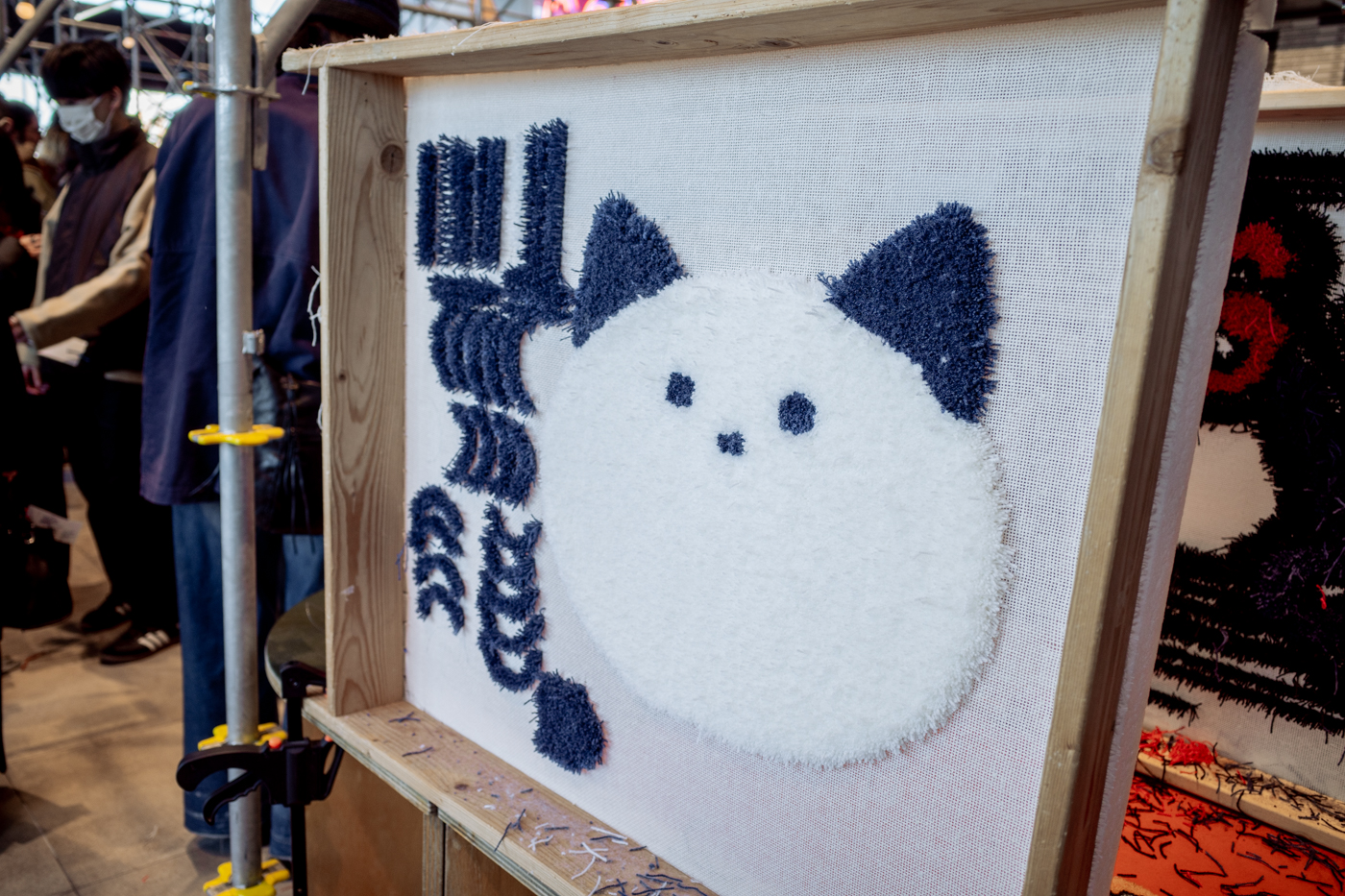 タフティングに初挑戦！箱猫ラグの制作から完成まで | ネッコノート
