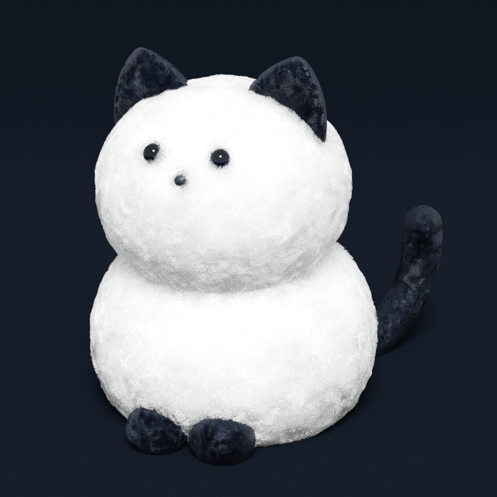 もふもふ箱猫ちゃん