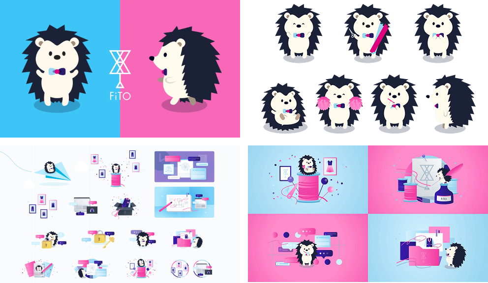 サービスキャラクター「フィトくん」