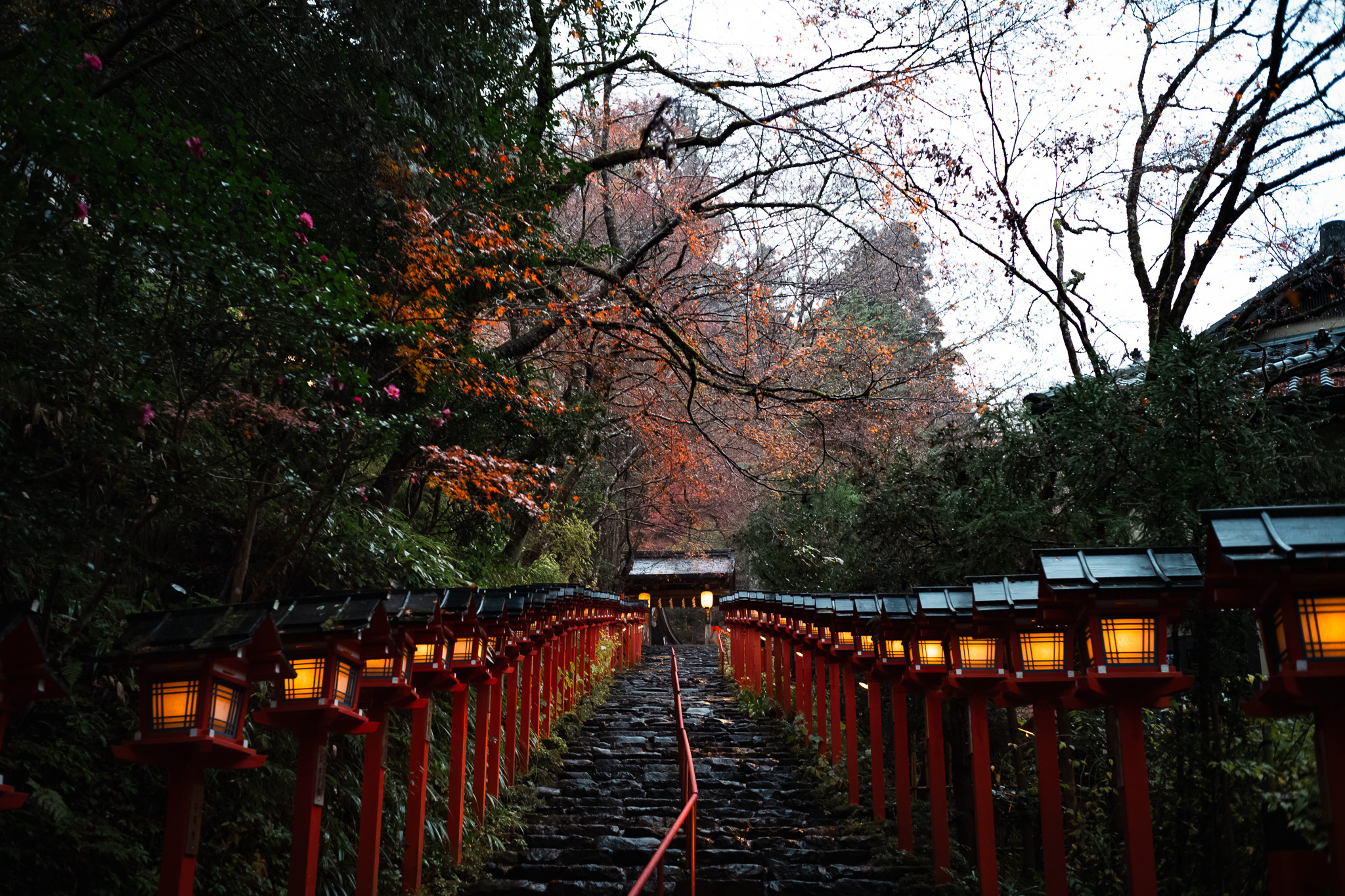 貴布禰総本宮「貴船神社」階段