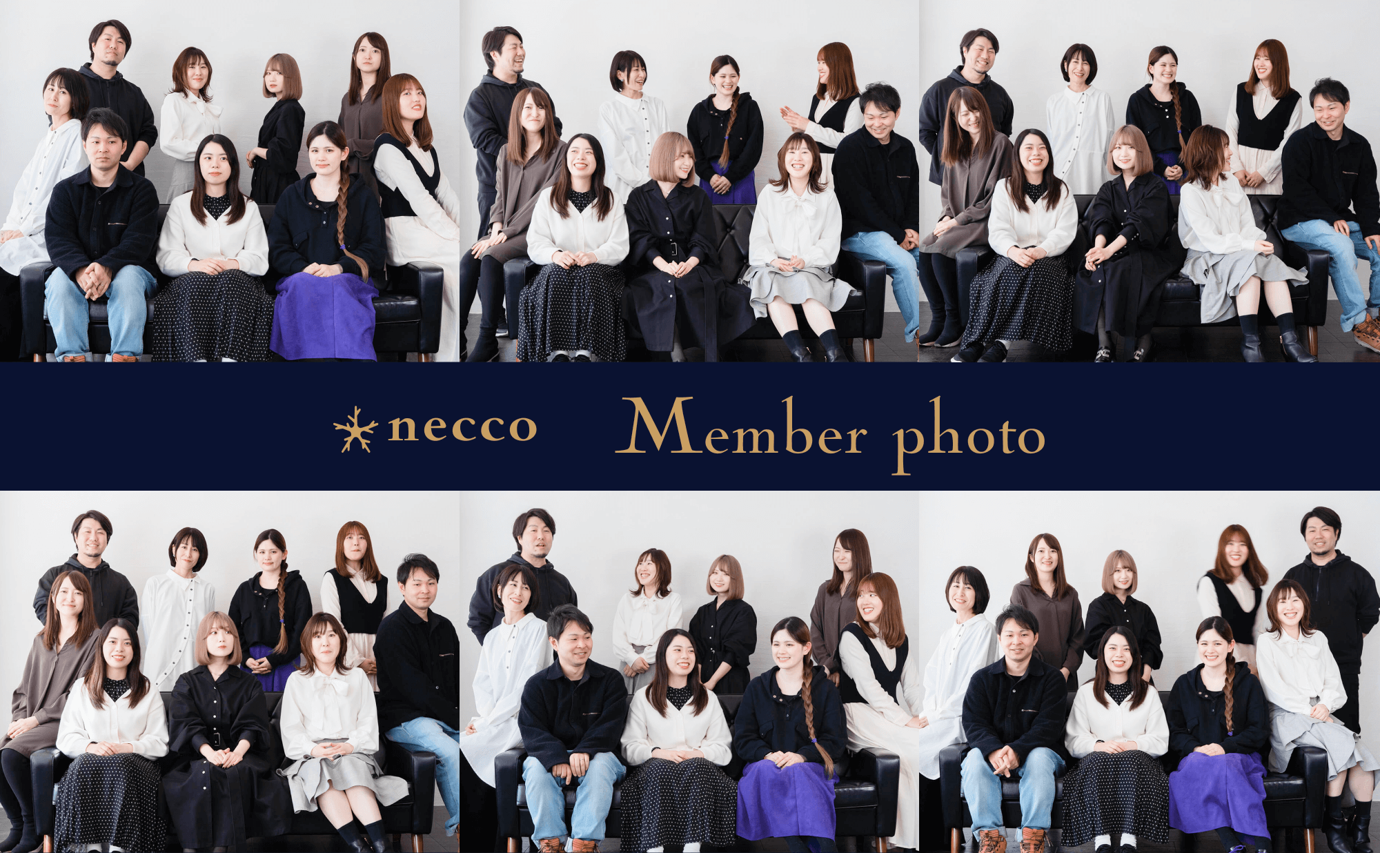 neccoメンバー集合写真、撮影の裏側お見せします！