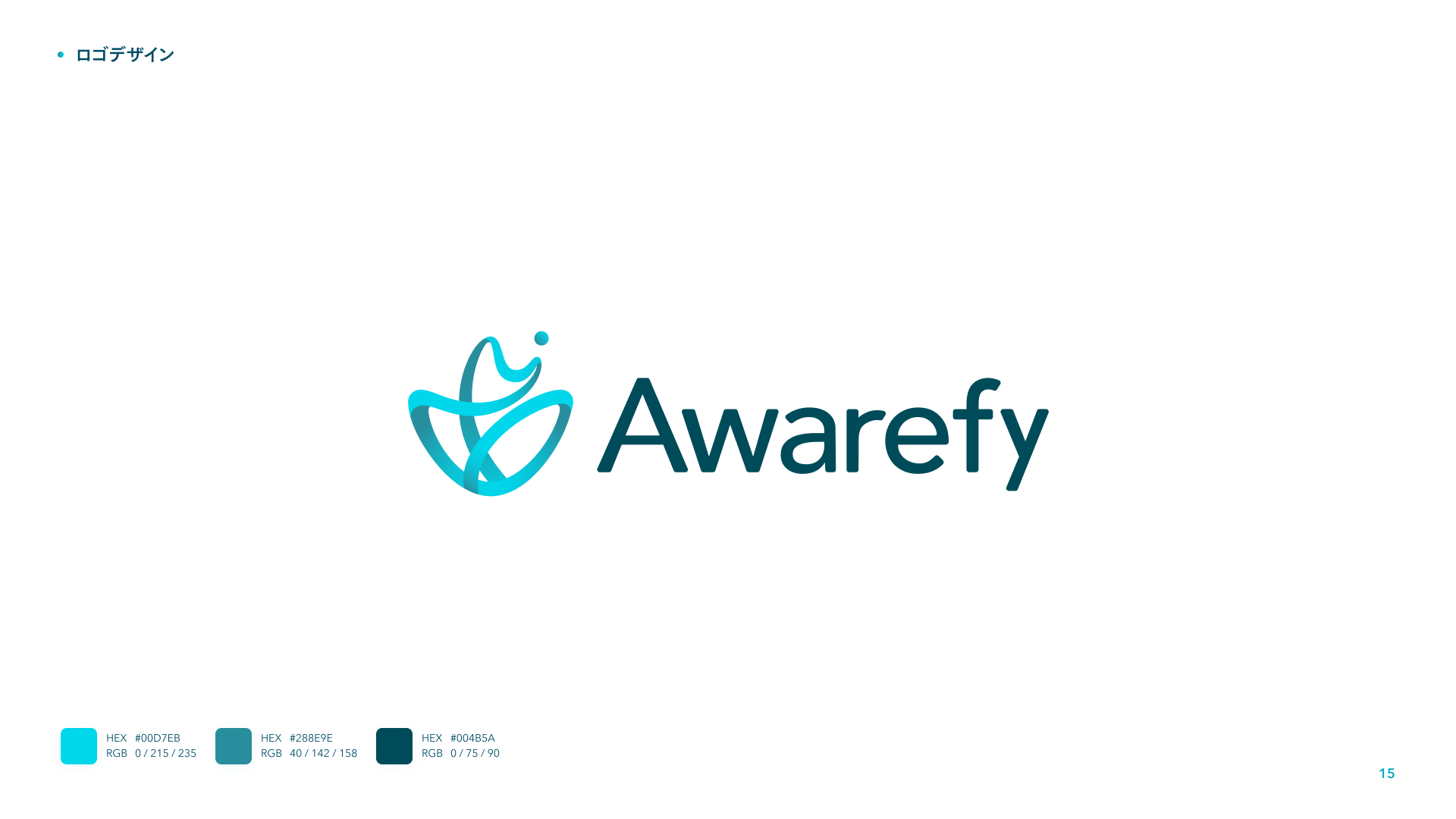 Awarefyロゴデザイン