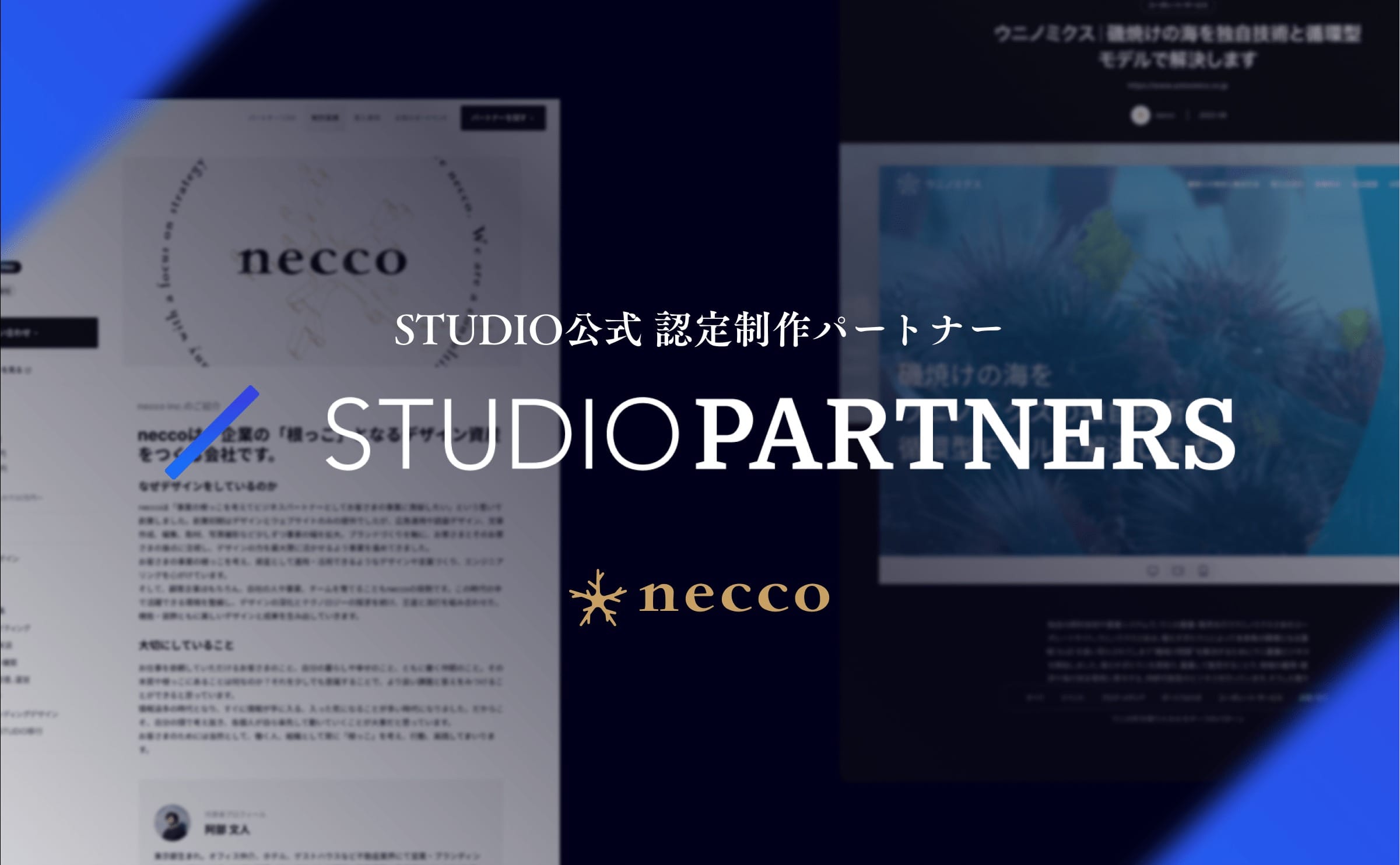 STUDIOの認定制作パートナーになりました