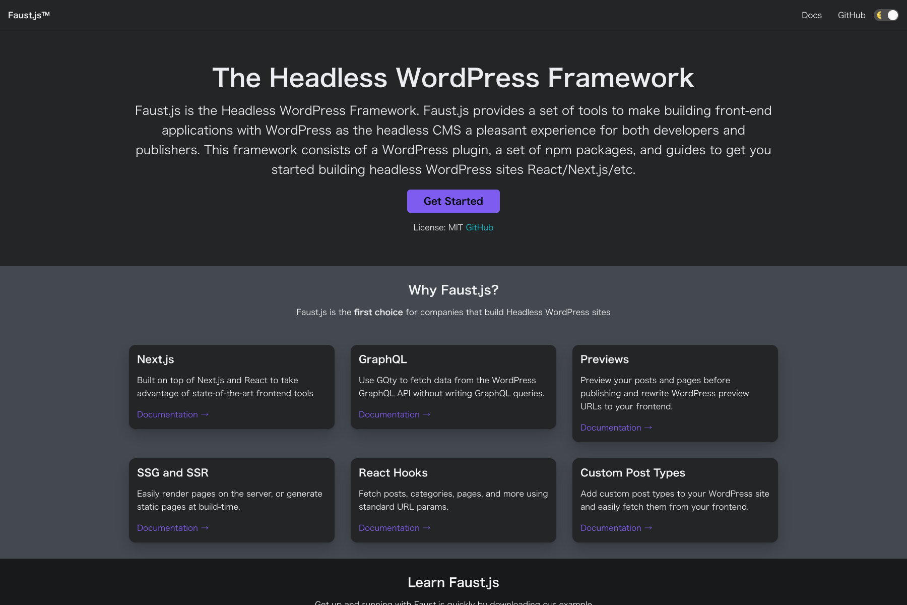 Faust.js + Headless WordPress + Vercel での Jamstack アーキテクチャでプレビューを実現する手順(カスタムポスト作成あり)