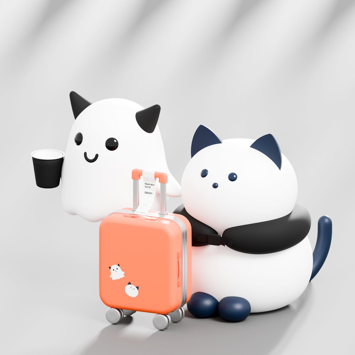 なにやら飛行機でお出かけするらしい