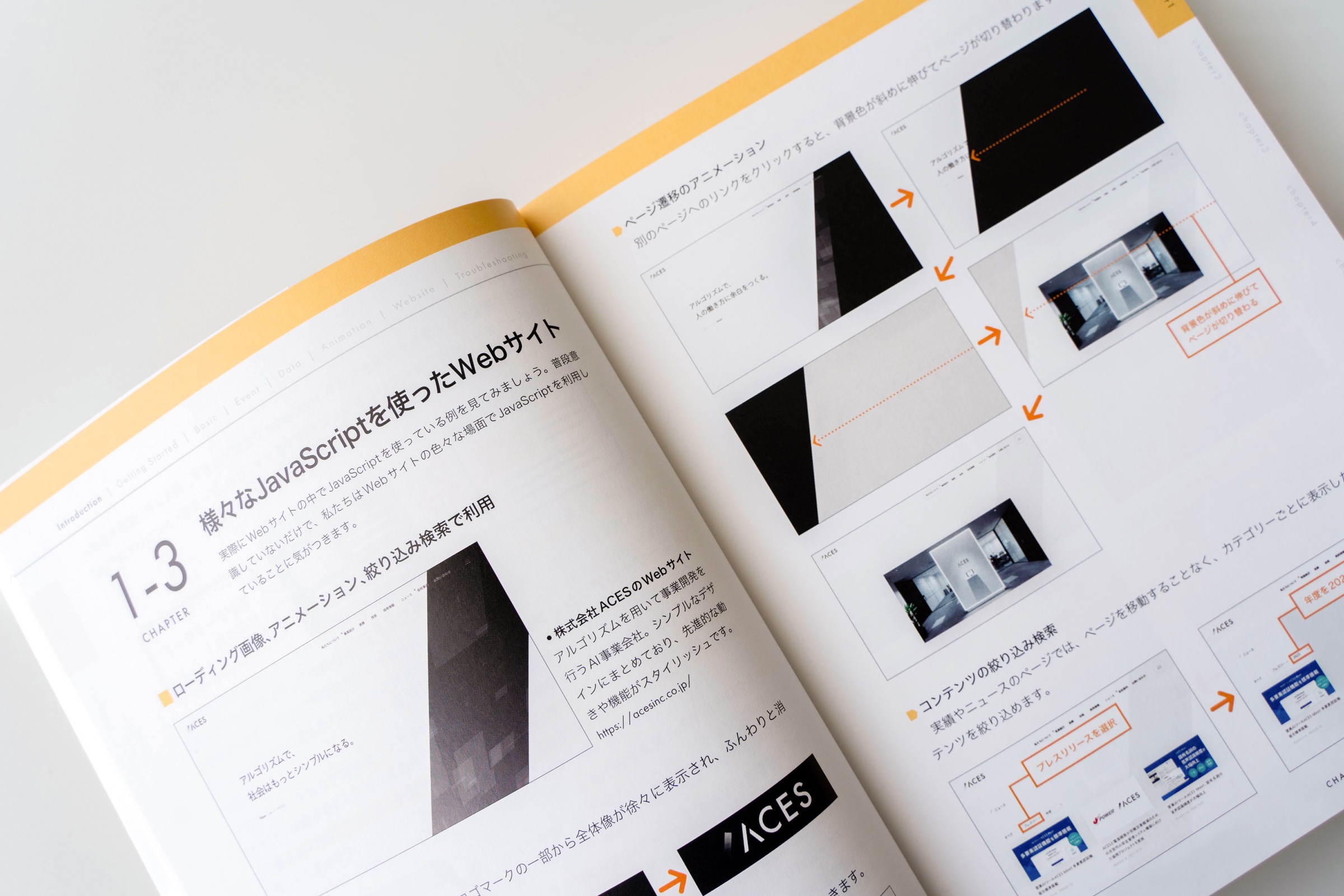 株式会社ACESのウェブサイトが書籍「1冊ですべて身につくJavaScript入門講座」に掲載
