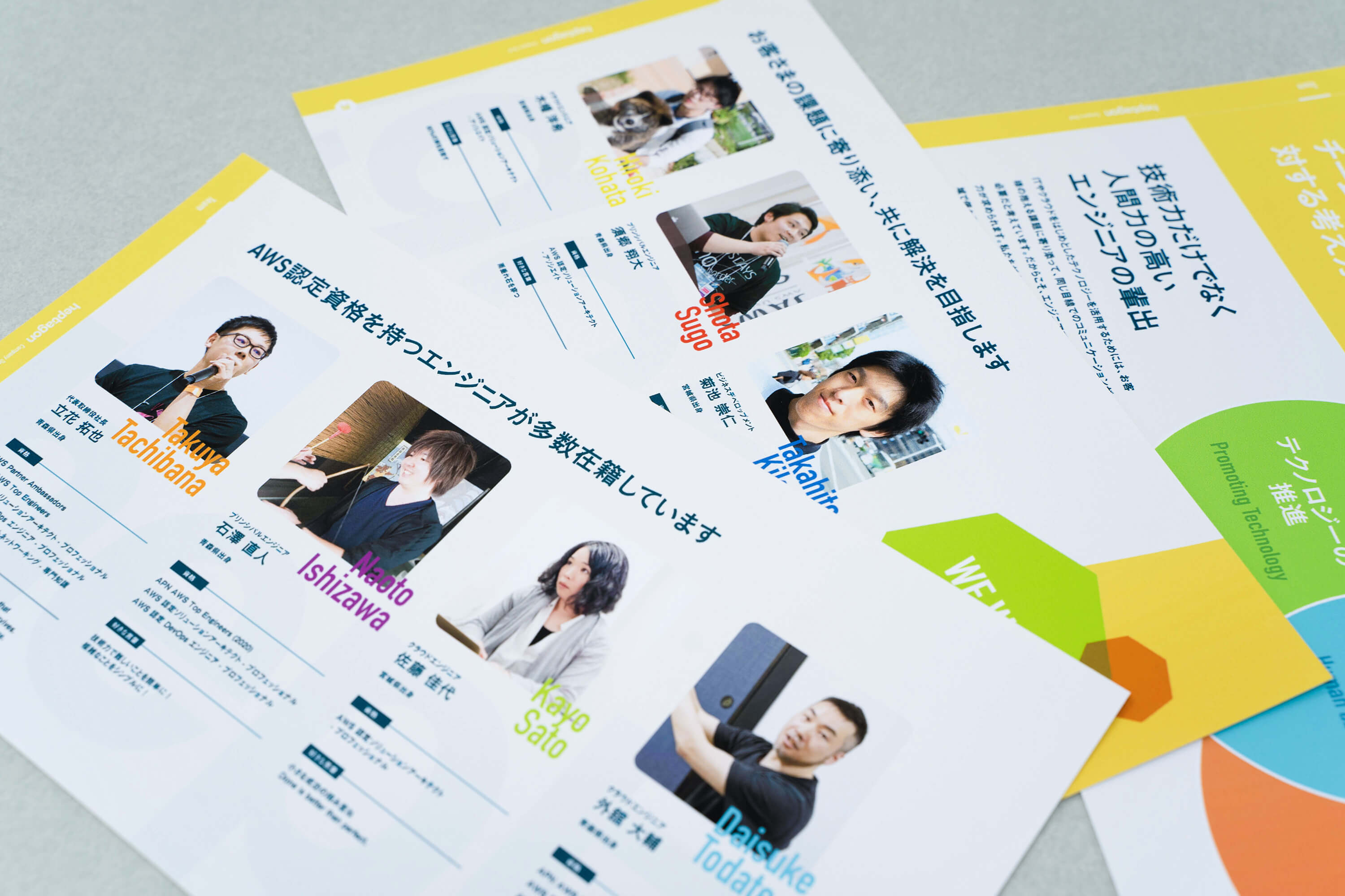 株式会社 ヘプタゴンさまの会社資料の写真 メンバー紹介