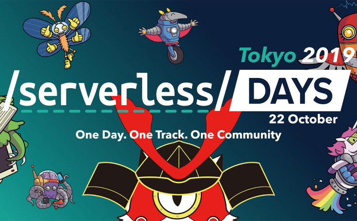 「ServerlessDays Tokyo 2019」のウェブサイト制作、イベントツールデザインを担当