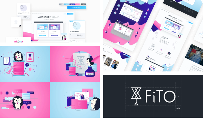 ブランドデザイン・ブランドサイト・サービスアプリ・サービス資料・ロゴ・キャラクター