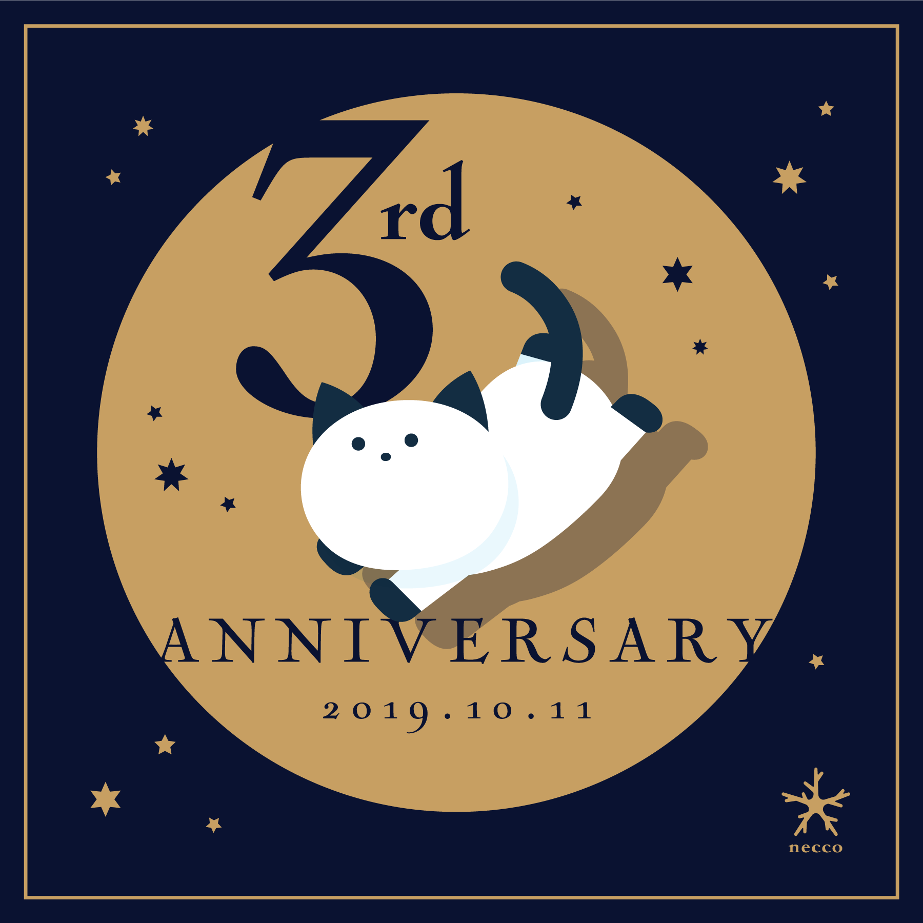 necco 3rd Anniversary 2019 / Graphic